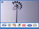 LED Elétrico Q235B Material de aço mastro estrada poste de luz, torre de luz mastro cor personalizada